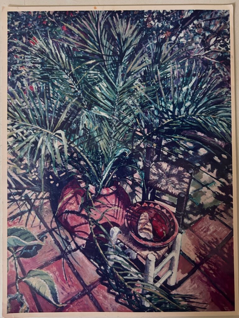 Benirrama palm
(48 x 36 in /
122 x 92 cm)