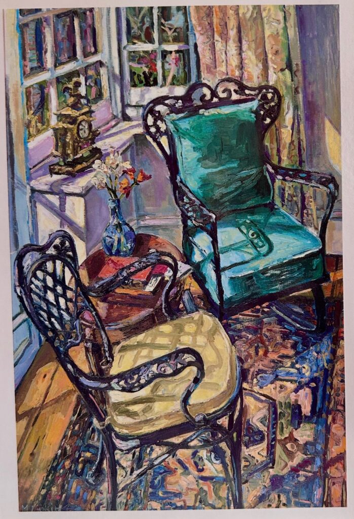 The Iron Chairs
(36 x 24 in /
92 x 61 cm)